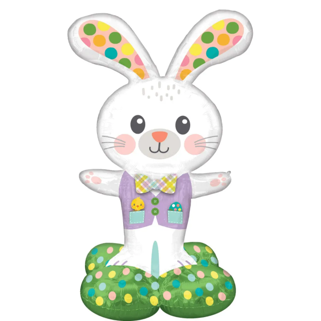 Airloonz Spotted Easter Bunny