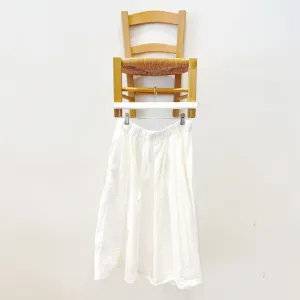 Album Di Famiglia Woman Pleated Short Skirt TC Milk White