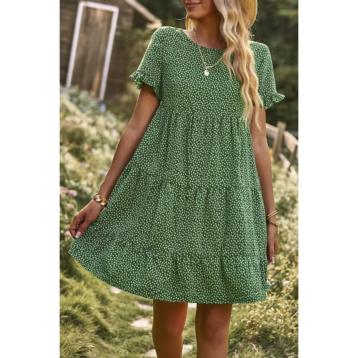 Floral Babydoll Dress