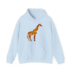 Giraffe 'Camile' Unisex 50/50 Hoodie