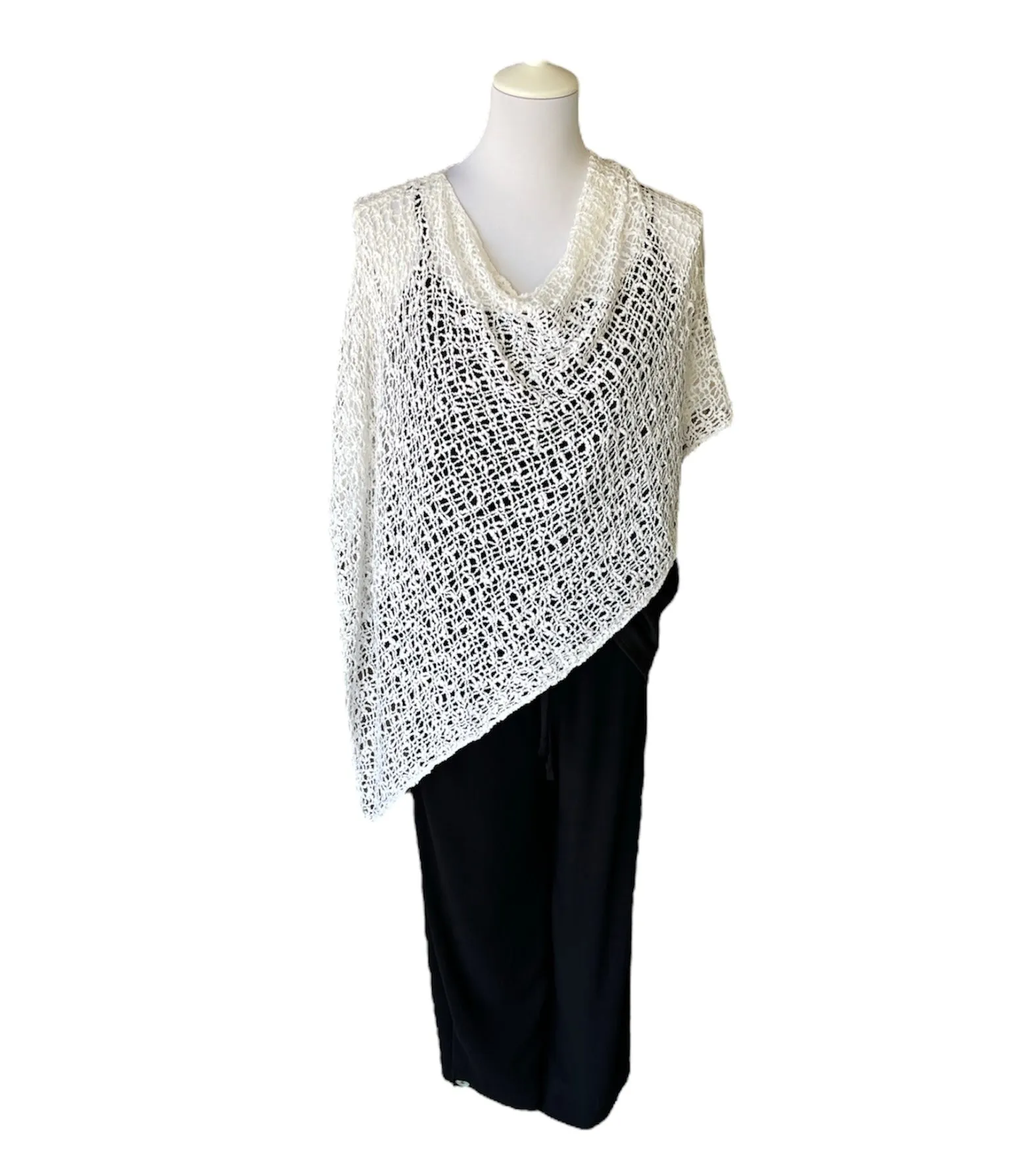 Ladieswear - Poncho - White