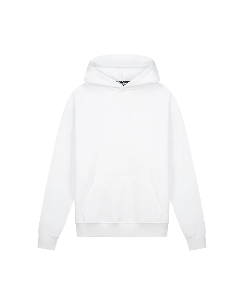 Malelions Men Patchwork Hoodie | White