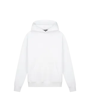 Malelions Men Patchwork Hoodie | White