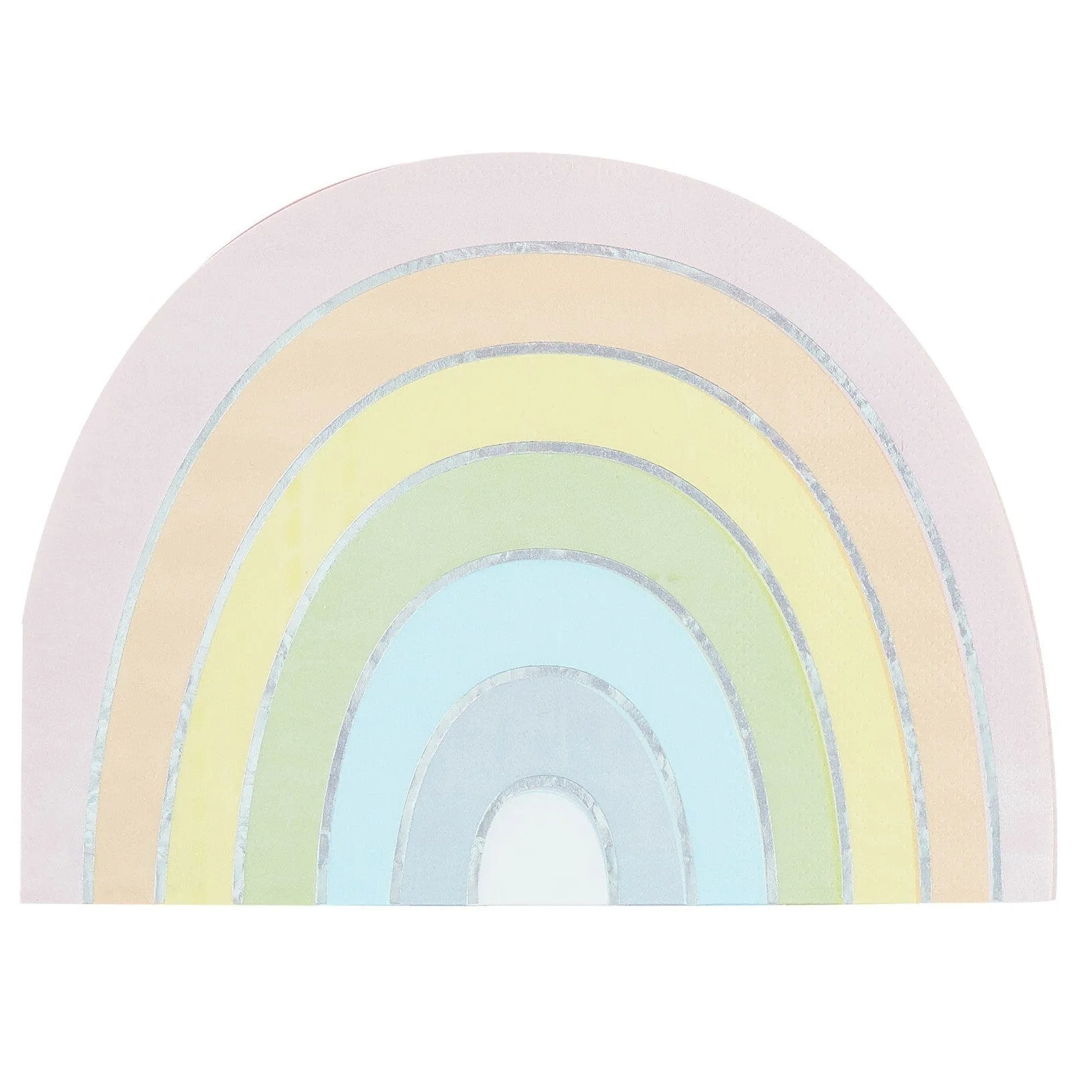 Pastel Rainbow Napkins x 16