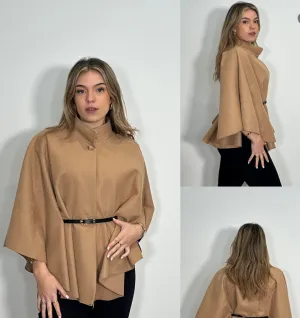 Poncho coat