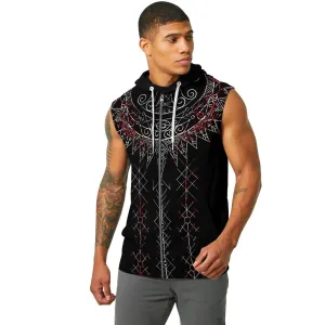 Sol Rune Sleeveless Pullover & Zip Hoodie