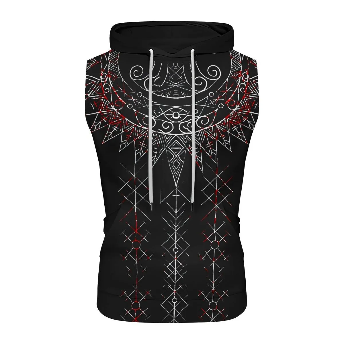 Sol Rune Sleeveless Pullover & Zip Hoodie