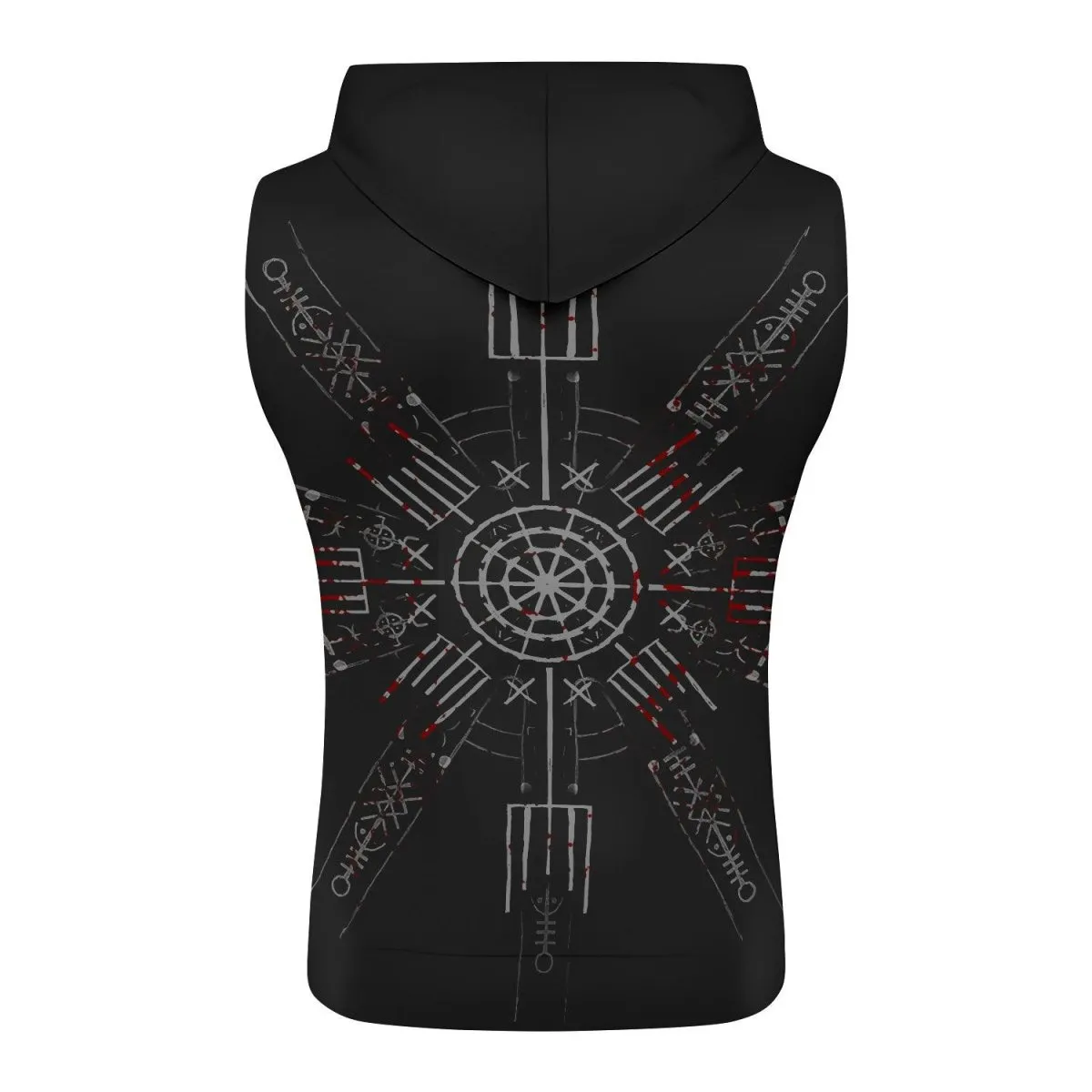 Sol Rune Sleeveless Pullover & Zip Hoodie